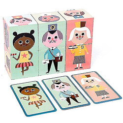 Avis Universal Bébé puzzle de puzzle des cubes en bois assortis de jeu d'âge 2+