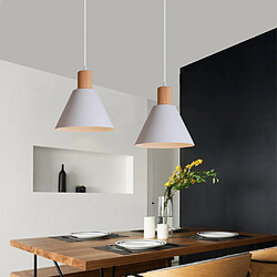 Avis Stoex Suspension Lustre de Style Rétro Lustre Moderne Plafonnier Nordique Minimaliste (Blanche) Pour Luminaires D'Intérieur, Ferme, Café, Bar, Cuisine