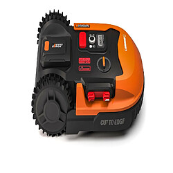 WORX WR148E tondeuse à gazon Tondeuse à gazon robot Batterie Noir, Orange