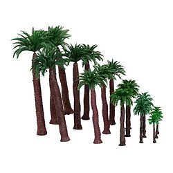 Modèle Palm Trees Lot de 18pcs Cocotier Modèle Disposition de Train Echelle HO O N Z