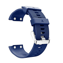 Avis Wewoo Bracelet pour montre connectée Dragonne Sport en silicone Garmin Foreruuner 35 Bleu Aqua