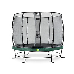 Trampoline EXIT Elegant 305 Vert + filet de securite Economy