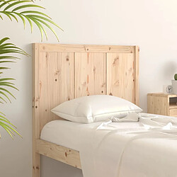 Avis Maison Chic Tête de lit scandinave pour lit adulte,Meuble de chambre 80,5x4x100 cm Bois massif de pin -MN84450