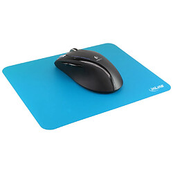 Tapis de souris InLine® antimicrobien ultra-mince 220x180x0,4mm bleu