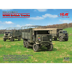 Icm Maquette Camion Wwii British Trucks 