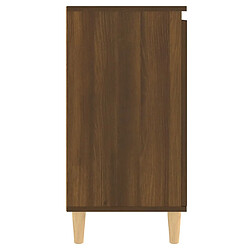 Acheter Maison Chic Buffet,Meuble de Rangement,commode pour salon,Cuisine Chêne marron 60x35x70 cm Bois d'ingénierie -MN57675