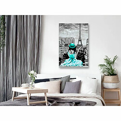 Paris Prix Tableau Imprimé Paris Colour Green 40 x 60 cm