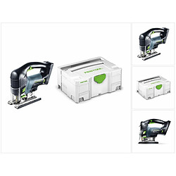 Festool PSBC 420 Li EB Basic Scie sauteuse sans fil CARVEX avec boîtier Systainer - sans Batterie ni Chargeur ( 201379 ) 