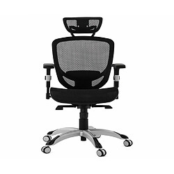 Kokoon Design fauteuil de bureau KATRINA BLACK 66x66x127 cm