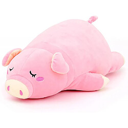 Universal Oreiller pour enfants cochon peluche animal peluche oreiller rose 45cm/17,7 pouces(Rose)