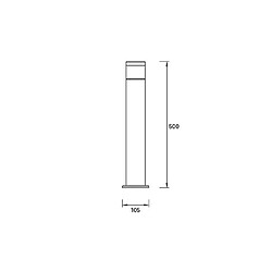 Leds C4 Balise de jardin ARROW LED 12 Ampoules