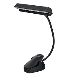 Showlite LED Lampe à Pupitre Partitions avec 9 LEDs noir 