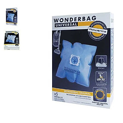 Wonderbag sac à poussière x5 micro fibre pour aspirateur rowenta 