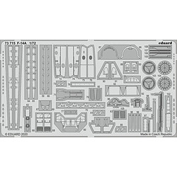 F-14A for Great Wall Hobby - 1:72e - Eduard Accessories 