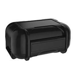 Wewoo Coque Protection Boîte de rangement pour écouteurs portable en résine ABS KZ imperméable et antichoc (Noir) 