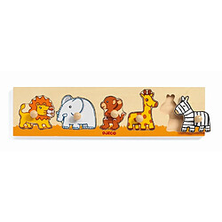 Puzzle en bois gros boutons Sava'n'co - Djeco