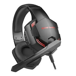 Casques avec Micro Gaming Mars Gaming MHXPRO71 Noir Rouge