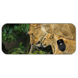 Universal Yyh- (750x300x3) xxl Professional grand souris pad baby animal big chat lion Lion de jeu souris de jeu