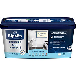 Peinture d' étanchéité anti-humidité satin blanc cassé 2,5L Ripolin