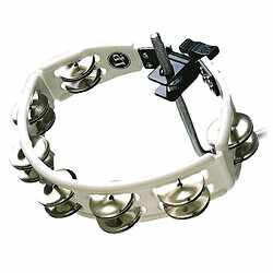 Cyclops Jingle Tambourine Steel Jingles White Mountable LP162 Latin Percussion 