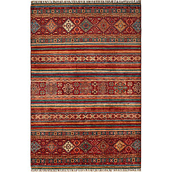 Vidal Tapis de laine 290x194 multicolore Torkman