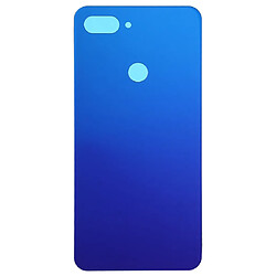 Wewoo Coque Arrière Batterie pour Xiaomi Mi 8 Lite Bleu Crépuscule