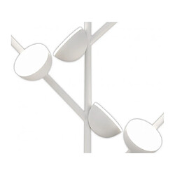 Luminaire Center Applique LED intégré Adn blanc 8 ampoules 8,6cm pas cher