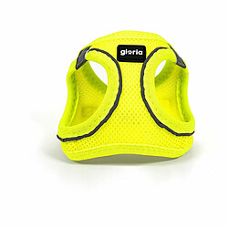 Acheter Harnais pour Chien Gloria Air Mesh Trek Star Réglable Jaune L (33,4-35 cm)