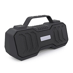 Yonis Enceinte Bluetooth Waterproof Puissante Avec Micro Karaoke Enceinte Bluetooth 5.0 Portable Karaoke Waterproof 10W Puissance Batterie 1500mAh Gris YONIS