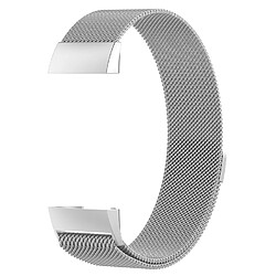 Avis Wewoo Bracelet pour montre connectée Dragonne magnétique en acier inoxydable FITBIT Charge 3Taille Petite187x18mm Argent