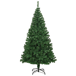 vidaXL Arbre de Noël artificiel avec branches épaisses vert 180 cm PVC