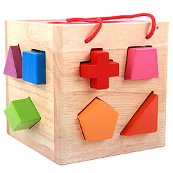 Tri jouet empilable puzzle de blocs de couleur