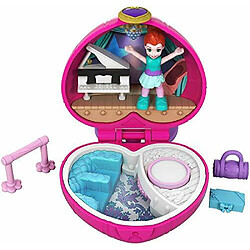 Polly Pocket Tiny Pocket Places Ballet compact avec poupAe Micro Lila et accessoires 