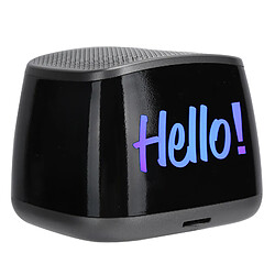 ComfortXL Enceinte bluetooth sans fil portable, mini haut-parleur subwoofer pour ordinateur portable téléphone tablette, couleur gris. 