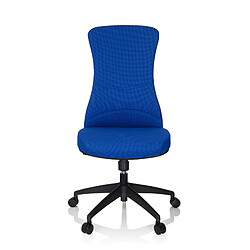 Chaise de bureau / chaise pivotante OFFICE XT tissu bleu hjh OFFICE