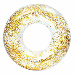 Bouée Gonflable Donut Intex Transparent Paillettes Ø 119 cm (6 Unités)