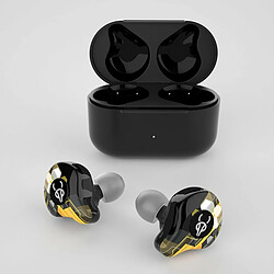 Sabbat G12Elite Casque Sans Fil Bluetooth 5.2 Stéréo Réduction Du Bruit Sport Écouteur Faible Latence Jeu Écouteur Jaune