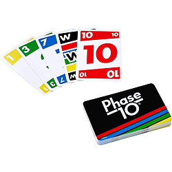 Acheter Mattel Phase 10 jeu de cartes de style rami