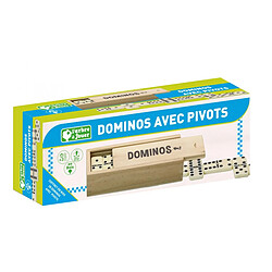 L'Arbre à jouer - Dominos avec pivots - coffret en bois