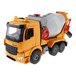 camion mélangeur Toupie rotative Jouet à Friction L'échelle de 1/18 Camion Malaxeur Jouet de Voiture en Alliage et Plastique