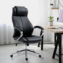 Avis Non Chaise de bureau Salford en cuir véritable