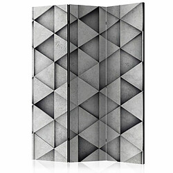 Paris Prix Paravent 3 Volets Grey Triangles 135x172cm