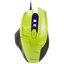 E-blue Mazer M642 Souris USB Optique 2500 DPI - Souris (Droitier, Optique, USB, 2500 DPI, Vert)