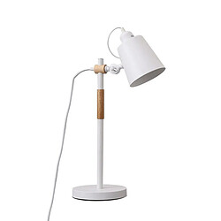 Universal Lampe moderne à LED Lampe de réglage Bureau d'apprentissage Lecture Chambre à coucher Chevet E27 Protection des yeux Lecture Éclairage (blanc)