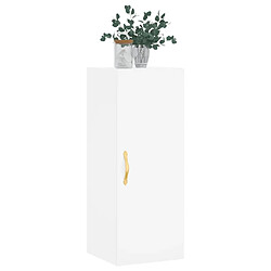 Acheter Maison Chic Armoire murale,Meuble de Rangement,Armoire Suspendue blanc 34,5x34x90 cm -MN28616