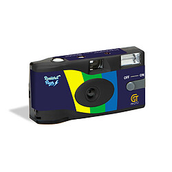 Gt Company GT Photo - Pack 2 x Appareil Photo jetable Realishot Flash - 27 photos - Noir