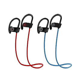 Avis Universal Sport sans fil bluetooth double oreille oreille casque (vert)