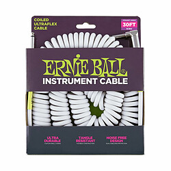 6045 Ultraflex Spirale 9m White Ernie Ball