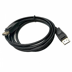 Câble DisplayPort 3GO CDPDP-2M Noir 2 m 