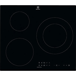 Table induction ELECTROLUX LIT60336 3 foyers Noir 